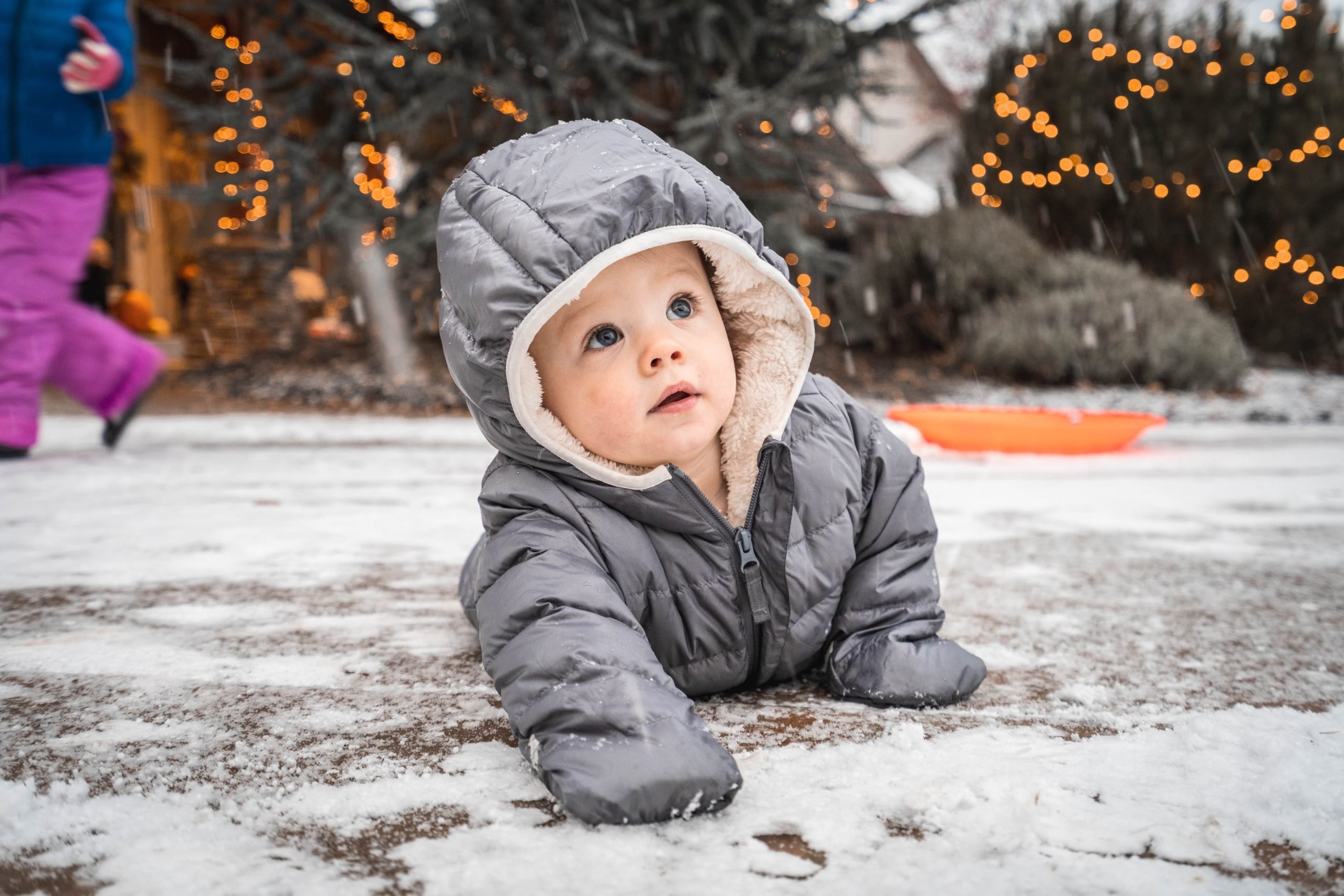 surviving winter with an infant (Unsplash)