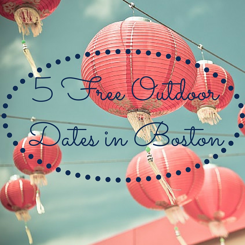 5 free outdoor dates in boston