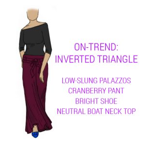inverted triangle - dressy