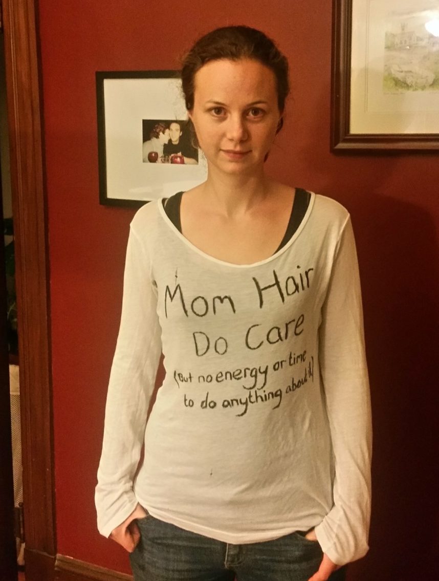 nursing fashion - Boston Moms Blog - mom hair