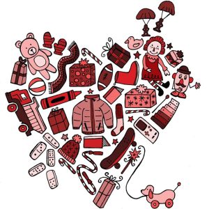 red heart - charitable ideas