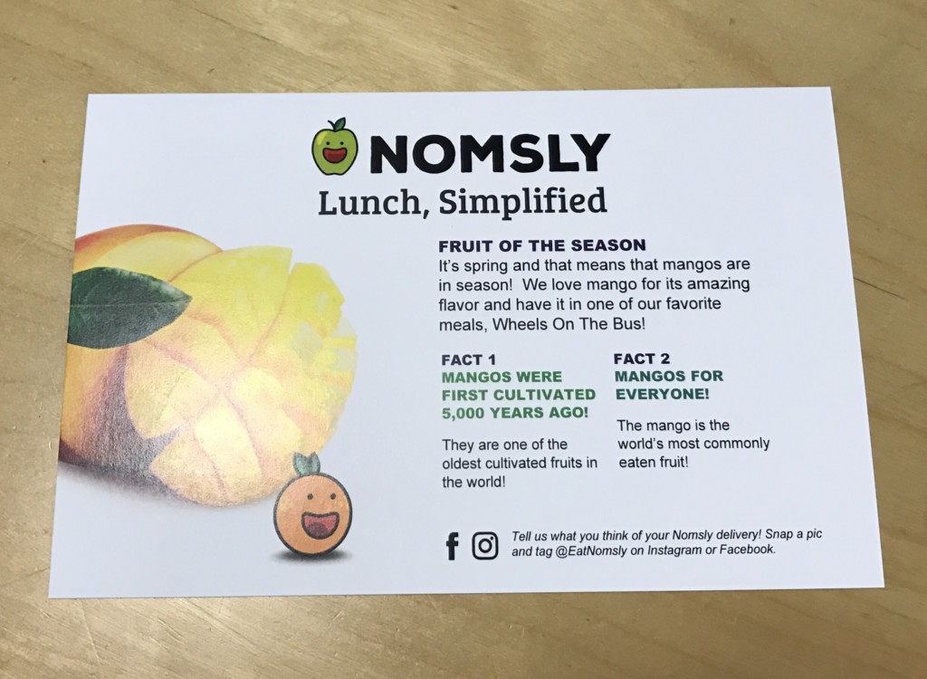 school lunch - Nomsly - Boston Moms Blog