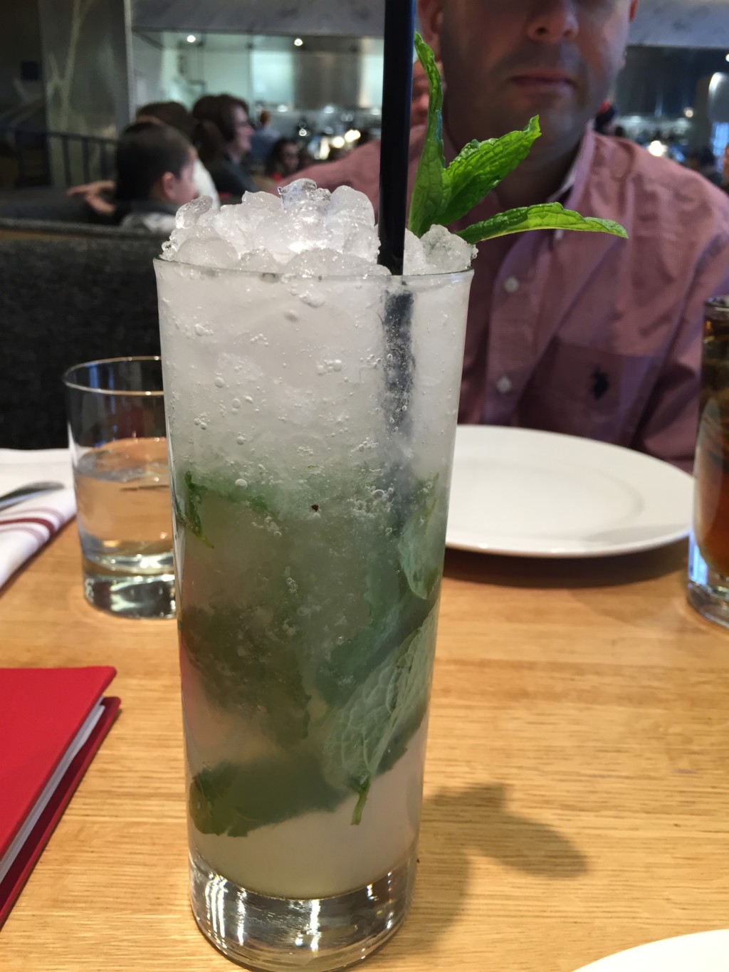 The mocktail mint cooler at Earl's in Somerville (January 2016)