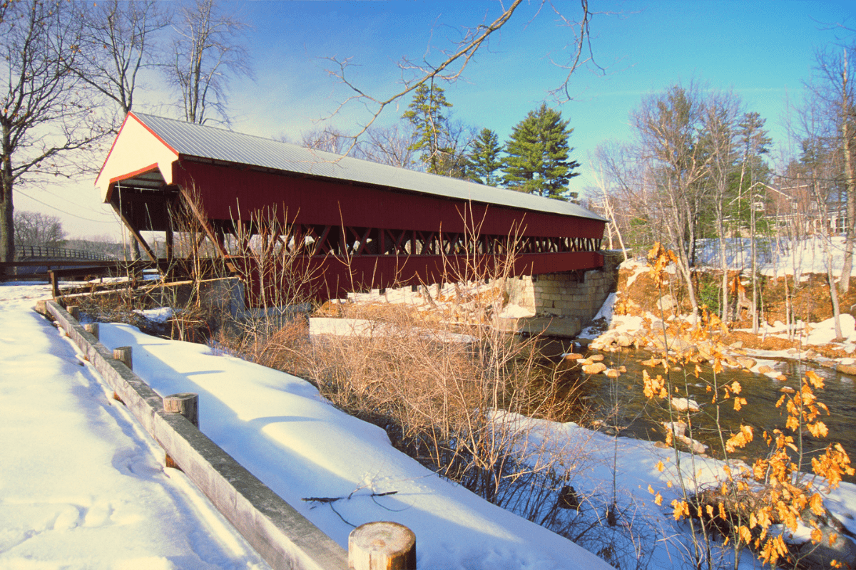 Swift River Bridge in North Conway, NH (things to do for non-skiier in North Conway New Hampshire)