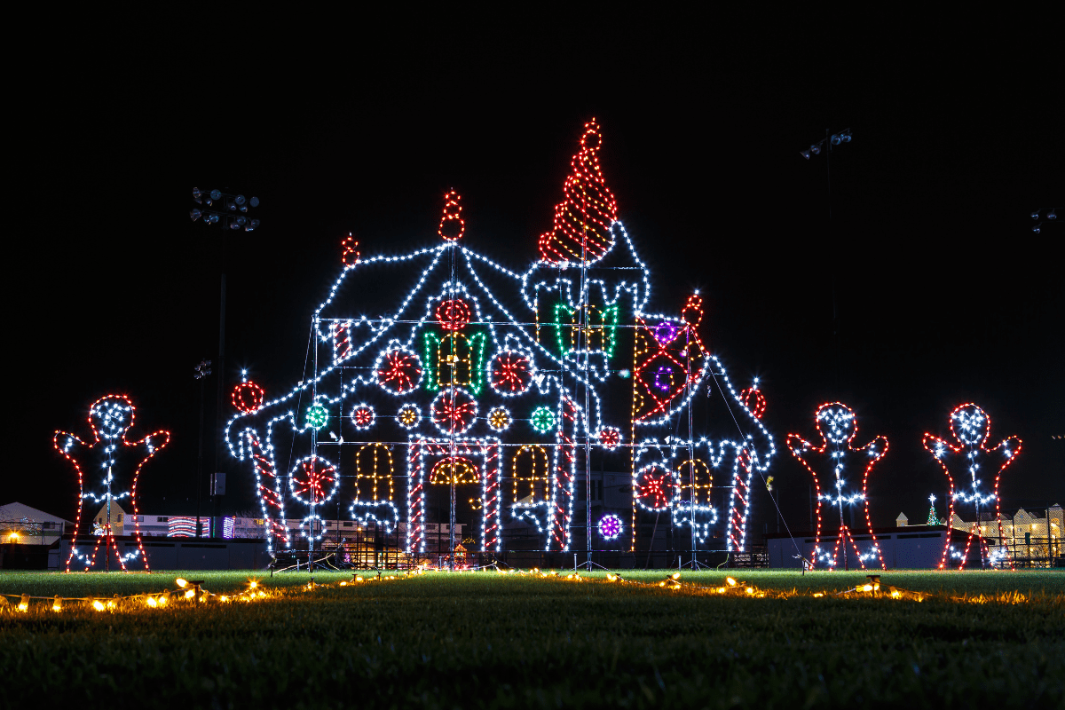 holiday lights displays Boston