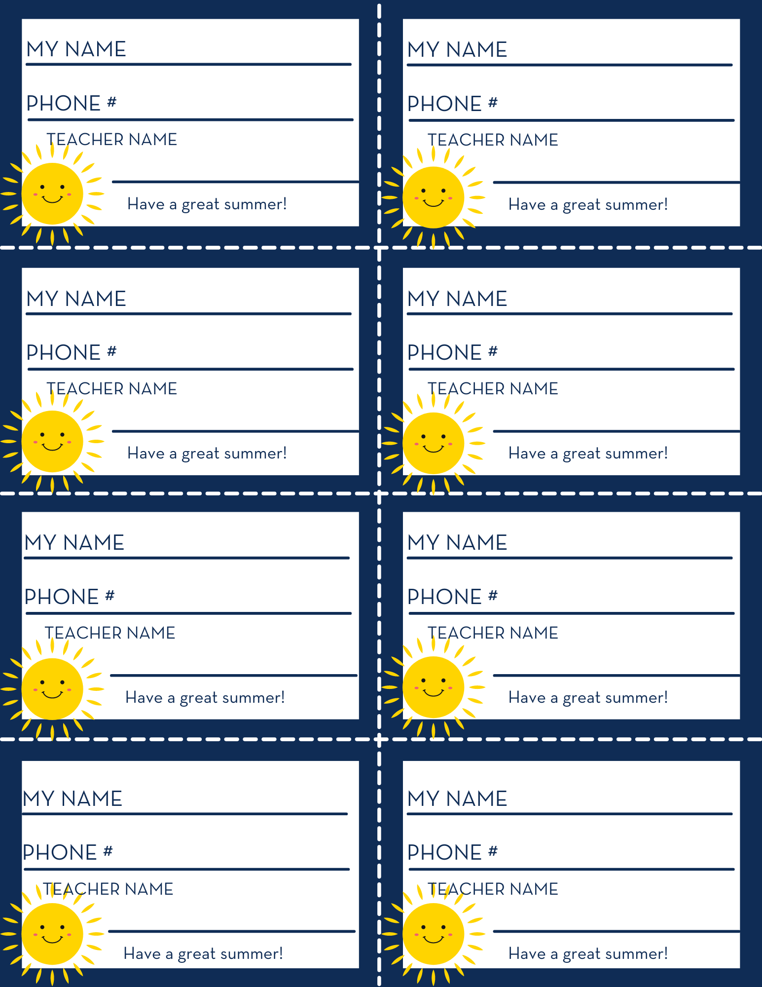 Free Printable Keep In Touch Cards Printable Cards