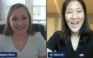 Video screengrab from question and answer with Dr. Dana Im