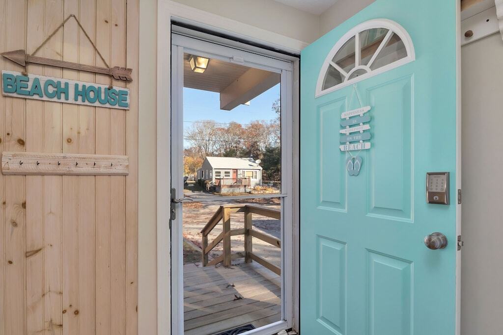 Beach house door
