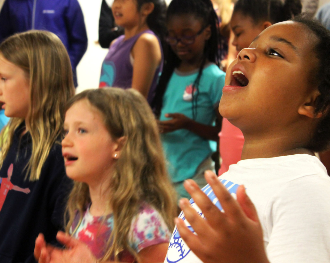 Boston Children's Chorus singing