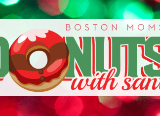 Donuts with Santa Logo