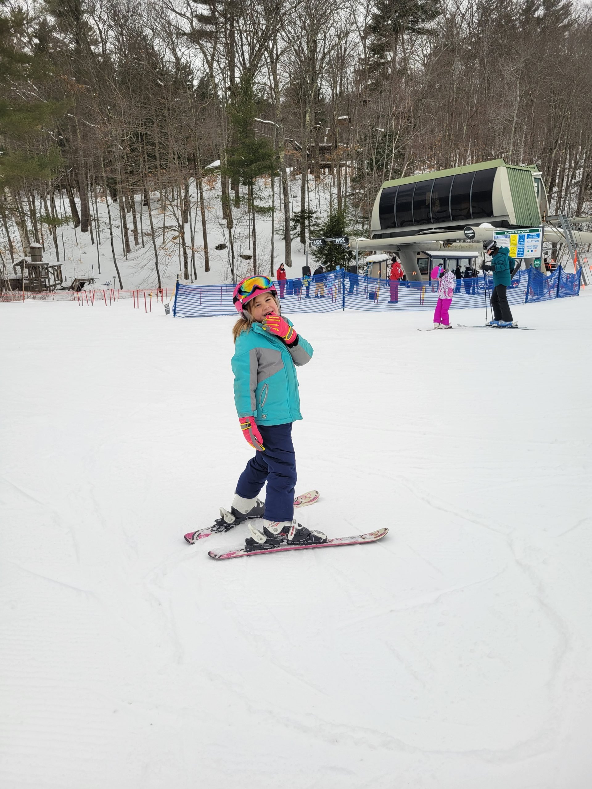 Learning how to ski