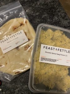 Review: Feast & Fettle Meal Delivery – BLISS & BELLINIS