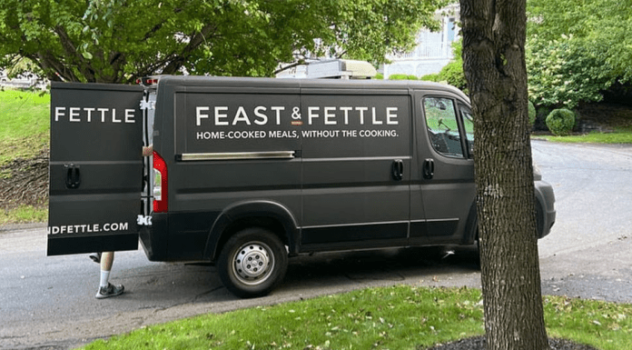 Feast & Fettle delivery van
