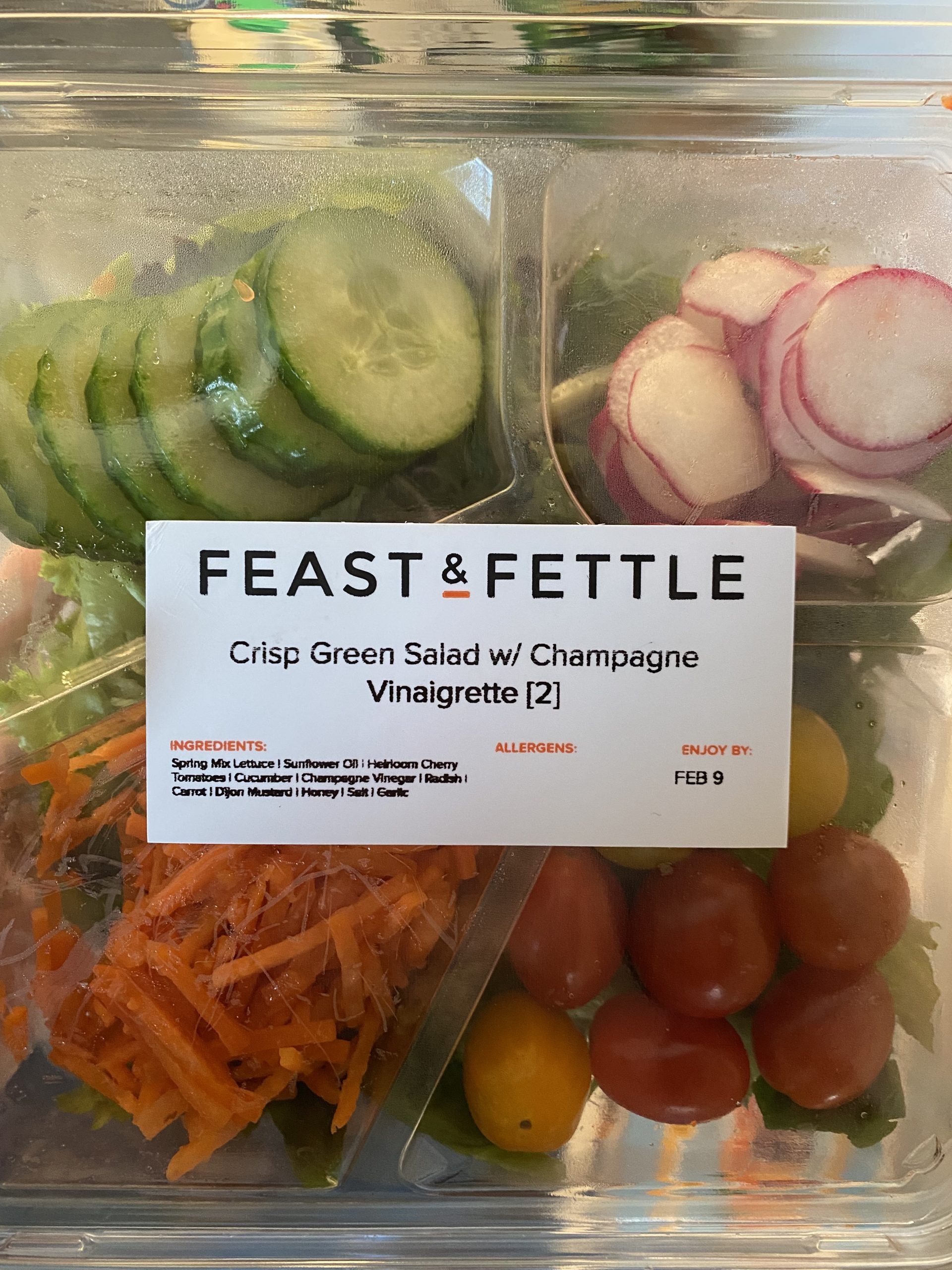 Feast & Fettle meal delivery