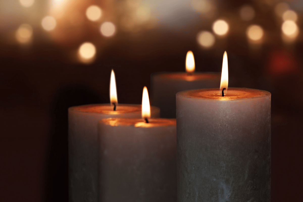 candles (grief during holidays)