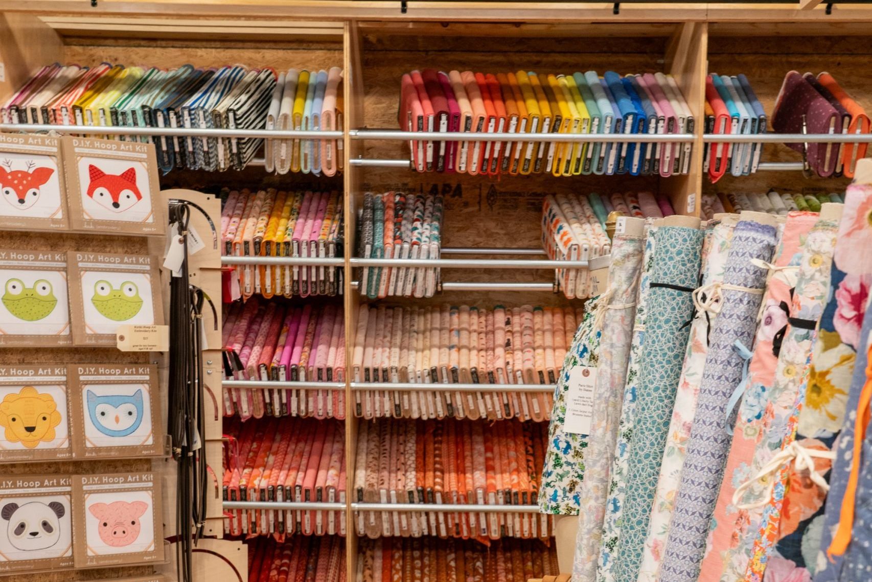 Gather Here in Cambridge - best Boston fabric stores